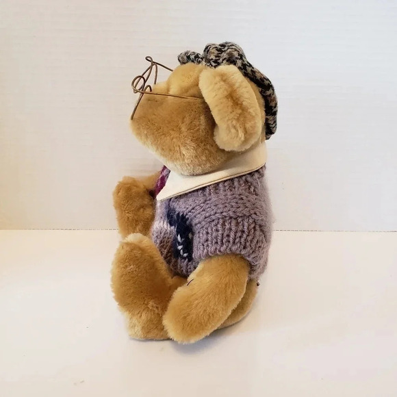 Vintage Brass Button Sherwood 1996 Plush Teddy Bear. - Picture 5 of 9